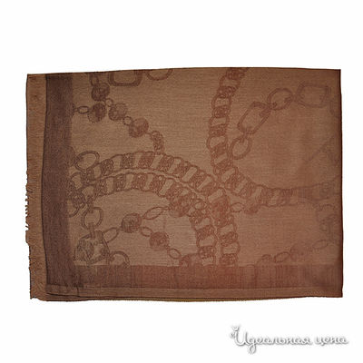 Шарф Farfalla Seta, цвет цвет коричневый