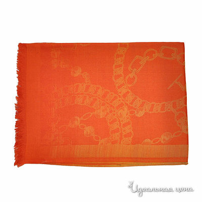 Шарф Farfalla Seta, цвет цвет терракотовый