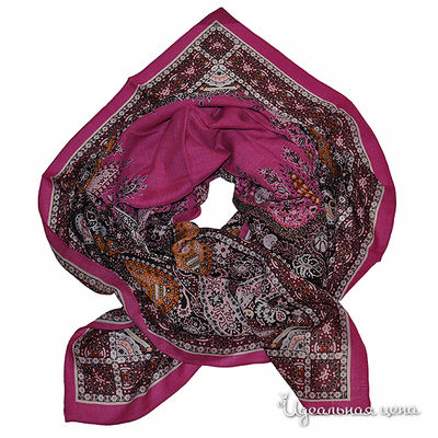 Платок Farfalla Seta, цвет цвет фуксия