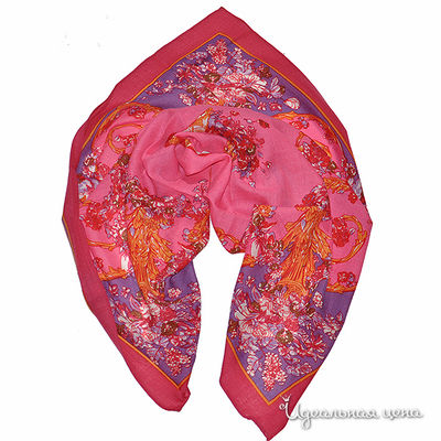 Платок Farfalla Seta, цвет цвет фуксия