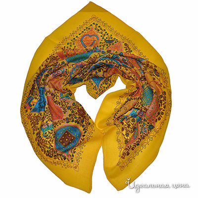 Платок Farfalla Seta, цвет цвет желтый