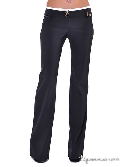 Брюки Gizia&Balizza, цвет цвет черный