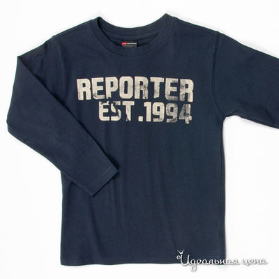 Лонгслив Young Reporter, цвет цвет антрацитовый