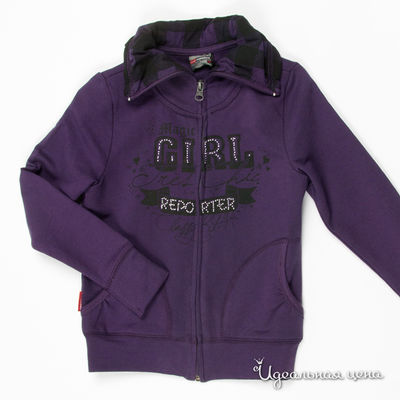 Толстовка Young Reporter, цвет цвет фиолетовый