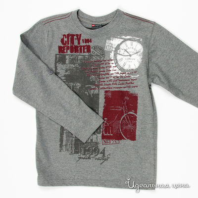 Лонгслив Young Reporter, цвет цвет серый