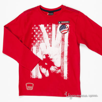 Лонгслив Young Reporter, цвет цвет красный