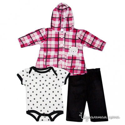 Комплект Bon Bebe, цвет цвет малиновый / черный