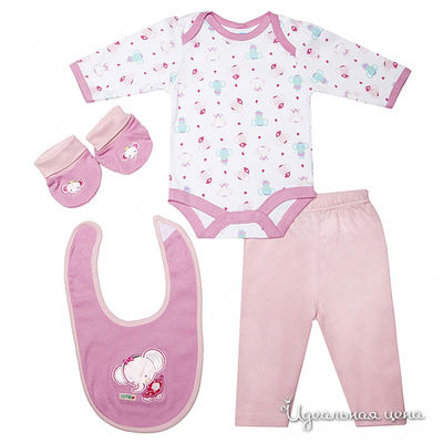 Комплект Bon Bebe, цвет цвет розовый