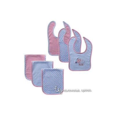 Комплект Hudson baby, цвет цвет нежно-розовый / белый