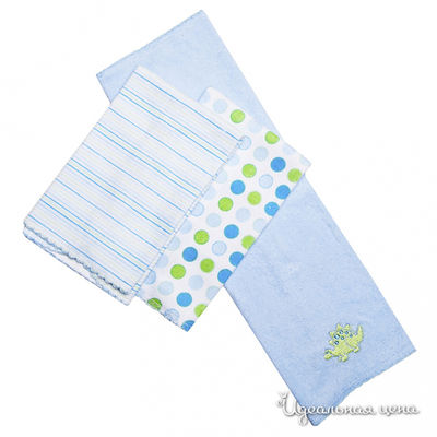 Салфетки Spasilk, цвет цвет голубой