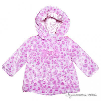 Шуба Bon Bebe, цвет цвет розовый