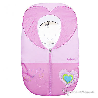 Конверт Pistachio, цвет цвет нежно-розовый