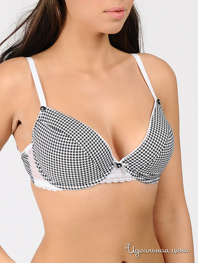 Бюстгальтер Millena, цвет цвет черный / белый