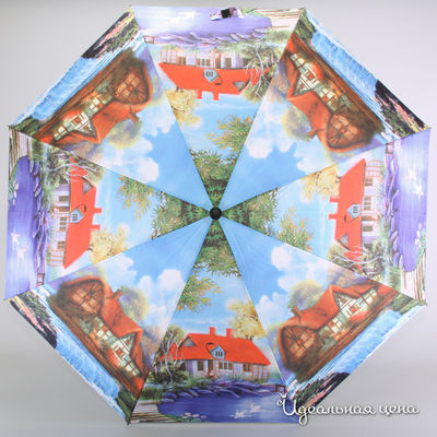 Зонт Zemsa, цвет цвет мультиколор