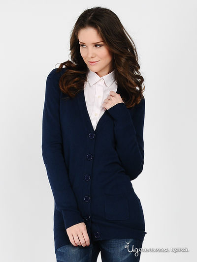 Кардиган MIXIN, цвет цвет синий