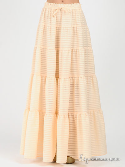 Юбка Maria Rybalchenko, цвет цвет персиковый