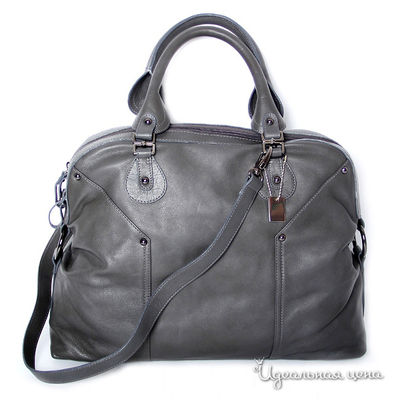 Сумка L.Credi, цвет цвет серый