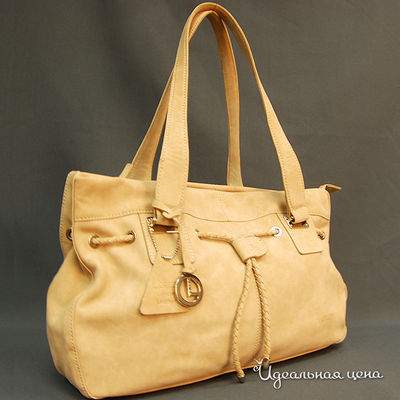 Сумка L.Credi, цвет цвет бежевый