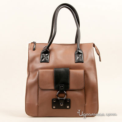 Сумка Vitacci, цвет цвет какао / черный