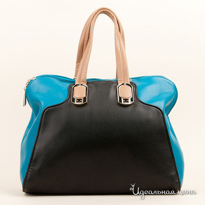Сумка Vitacci, цвет цвет черный / бирюзовый