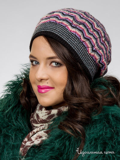 Берет Effre, цвет цвет темно-фиолетовый