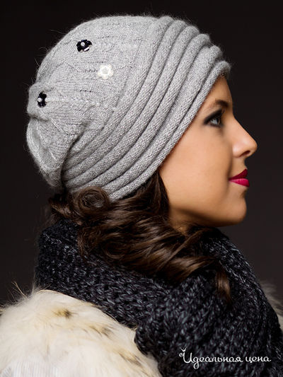 Шапка Effre, цвет цвет светло-серый