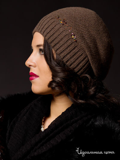 Шапка Effre, цвет цвет светло-коричневый