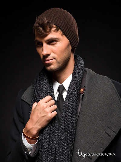 Шапка Bentony, цвет цвет темно-коричневый