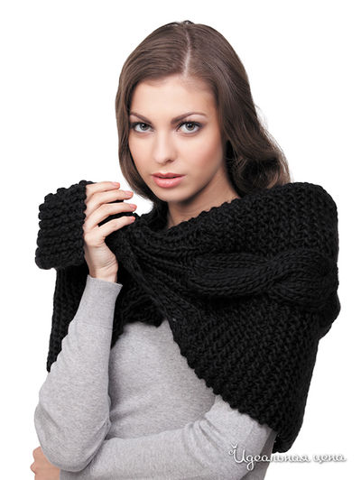 Шарф Maxval, цвет цвет черный