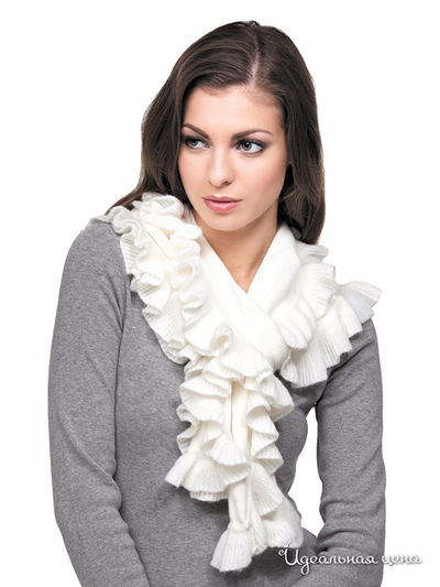 Шарф Maxval, цвет цвет белый