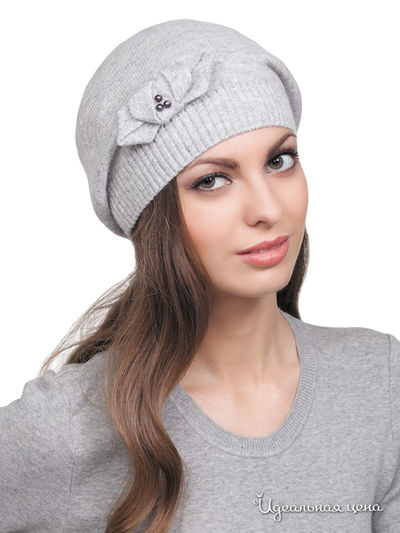 Берет Maxval, цвет цвет светло-серый