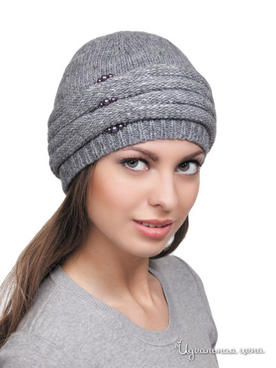 Шапка Maxval, цвет цвет серый