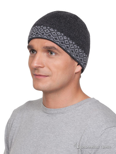 Шапка Maxval, цвет цвет темно-серый