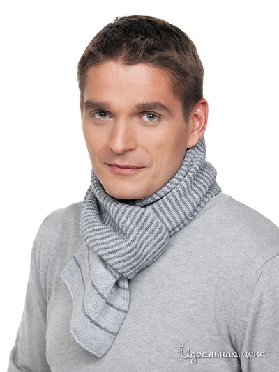 Шарф Maxval, цвет цвет светло-серый
