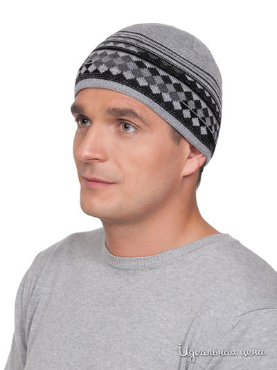 Шапка Maxval, цвет цвет светло-серый