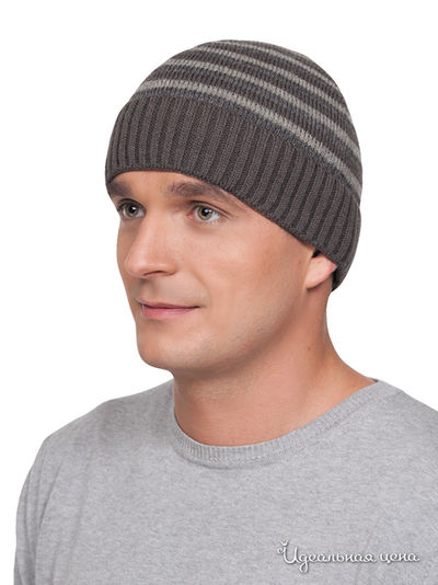 Шапка Maxval, цвет цвет темно-серый