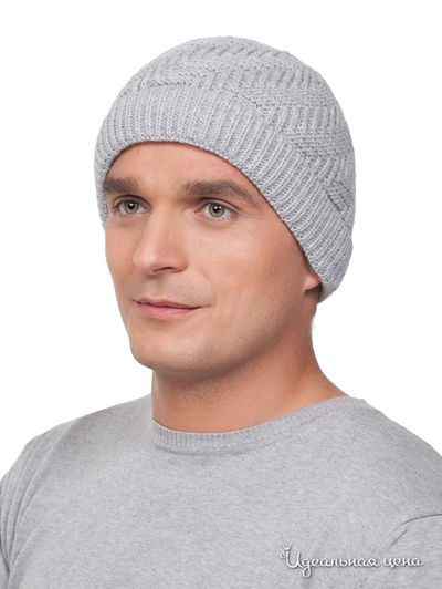 Шапка Maxval, цвет цвет светло-серый