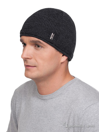 Шапка Maxval, цвет цвет темно-серый