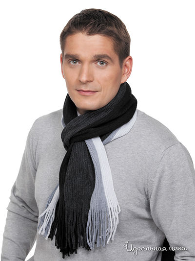 Шарф Maxval, цвет цвет серый