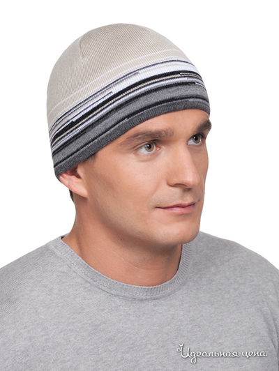 Шапка Maxval, цвет цвет бежевый