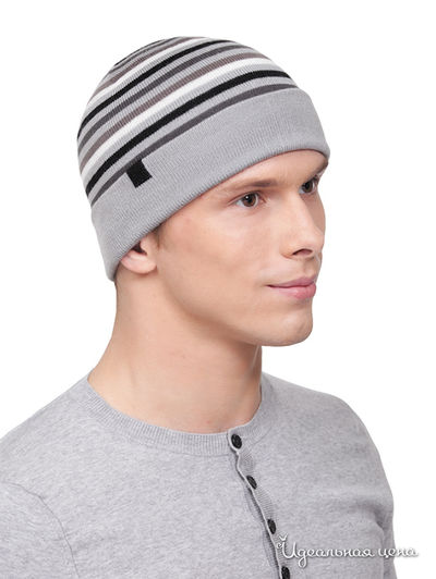 Шапка Maxval, цвет цвет светло-серый