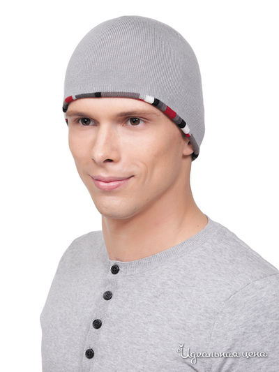 Шапка Maxval, цвет цвет светло-серый