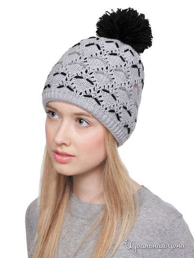 Шапка Maxval, цвет цвет светло-серый