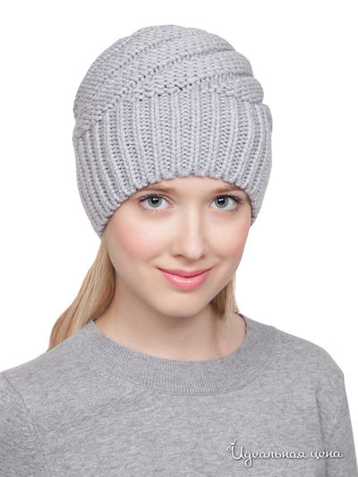 Шапка Maxval, цвет цвет светло-серый