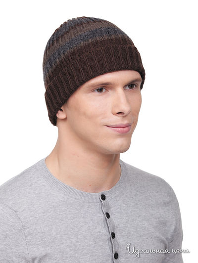 Шапка Maxval, цвет цвет коричневый
