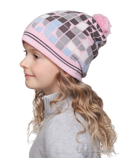 Шапка Maxval, цвет цвет светло-розовый