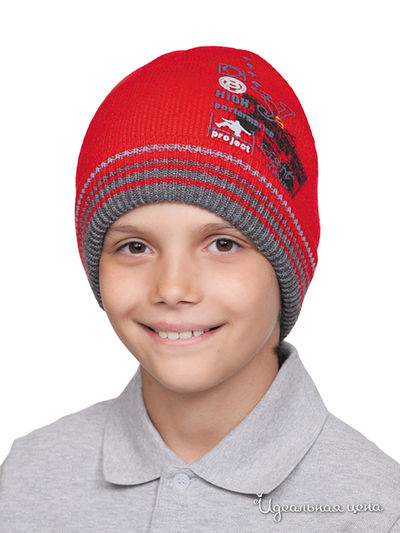 Шапка Maxval, цвет цвет красный