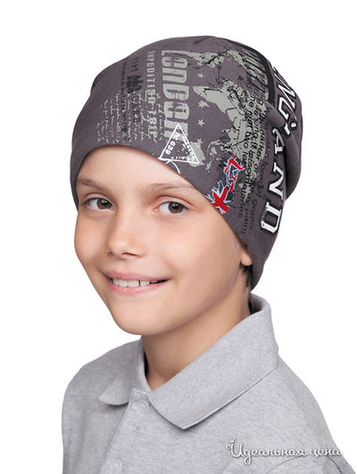 Шапка Maxval, цвет цвет серый