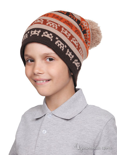 Шапка Maxval, цвет цвет коричневый