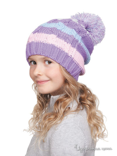 Шапка Maxval, цвет цвет сиреневый